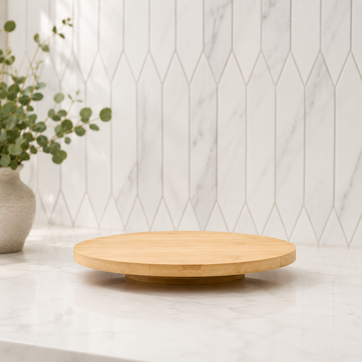 Bamboo Rotating Storage Turntable – Lazy Susan