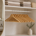 Bamboo Coat Hangers 4 Pack