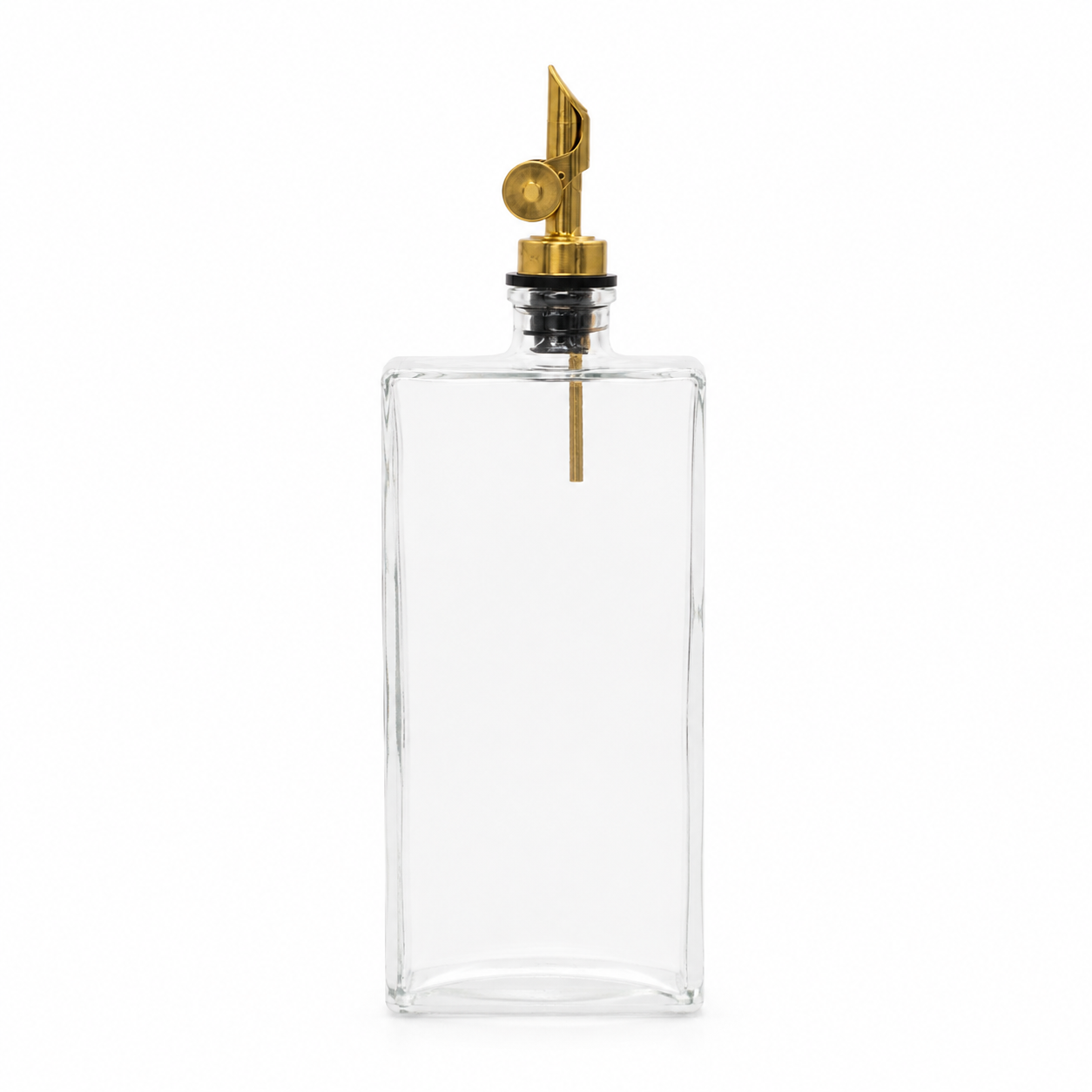 Glass Oil & Vinegar Book Bottle – 500ml